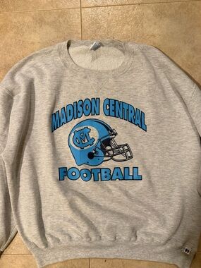 Russell Athletic Madison Central Football crewneck